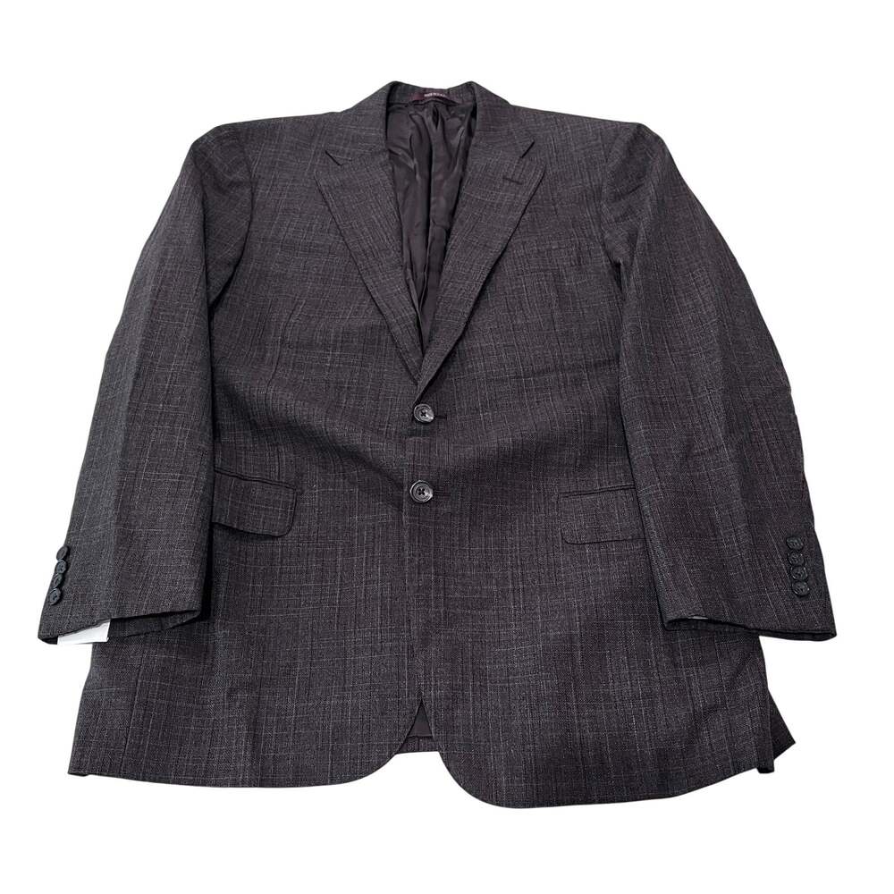 HICKEY FREEMAN for NORDSTROM Brown Worsted Wool Sport Coat USA 42R